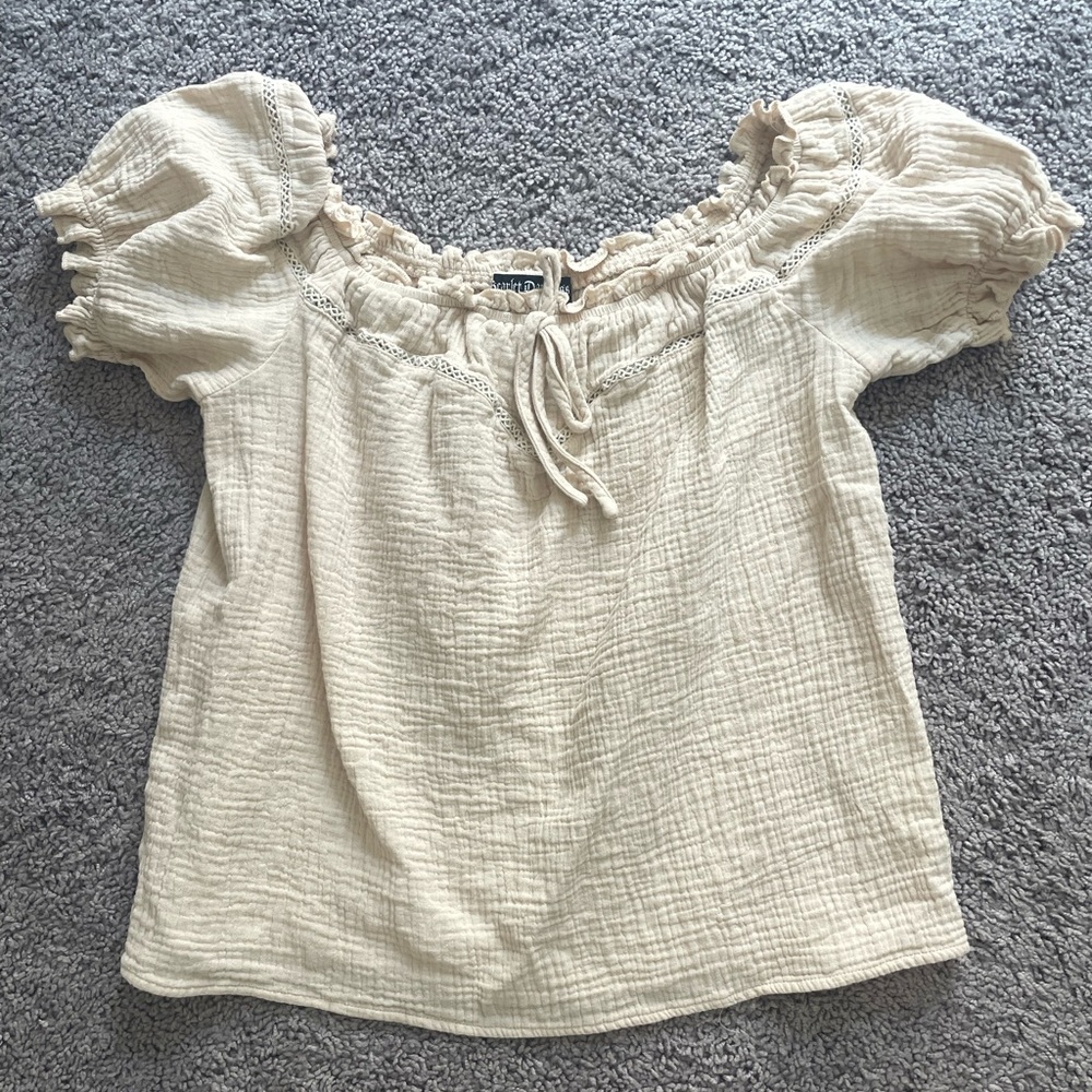 Scarlet Darkness Renaissance Blouse - M